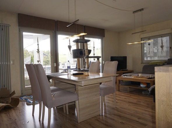 Obergeschoss Hauptwohnung großes Wohn-/Esszimmer