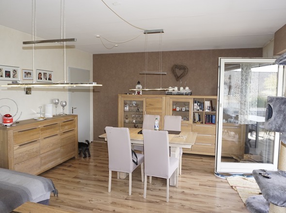 Obergeschoss Hauptwohnung großes Wohn-/Esszimmer