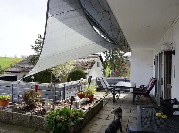Obergeschoss Hauptwohnung große Wohnterrasse
