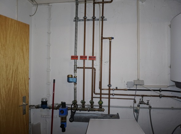 Untergeschoss Keller Wasseranschluss