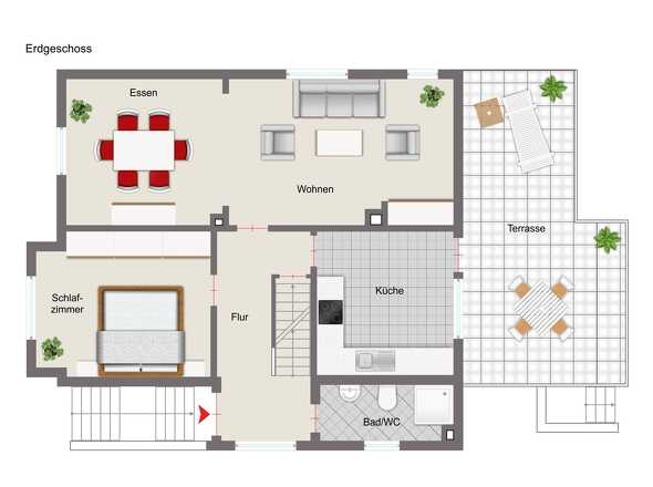 Grundriss Erdgeschoss