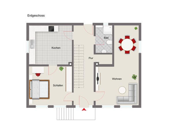 Grundriss Erdgeschoss