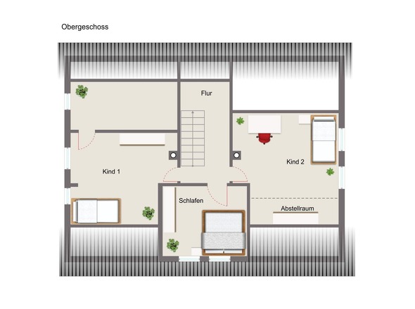 Grundriss Obergeschoss