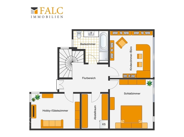 Grundriss Obergeschoss