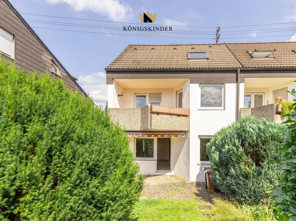 Sommerabende auf der Terrasse mit Bick ins Grüne