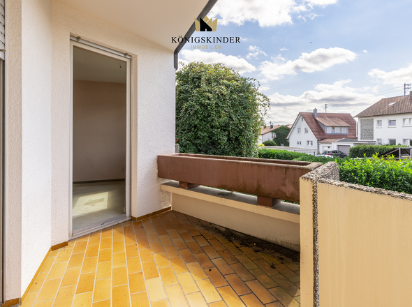 Gemütlicher Balkon zum Entspannen