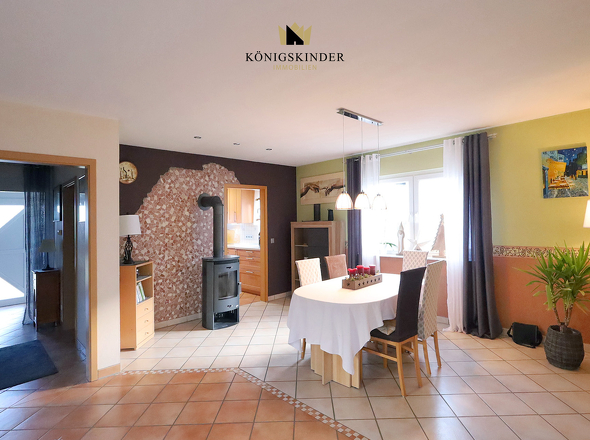 Der Ofen heizt ganz schön ein