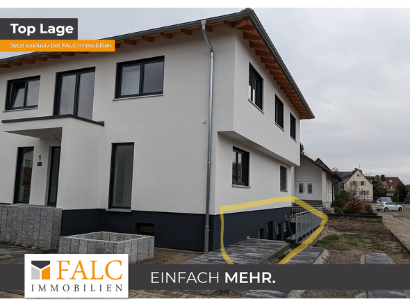 Außen mit Markierung