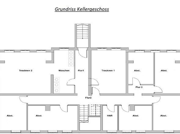 Grundriss Keller