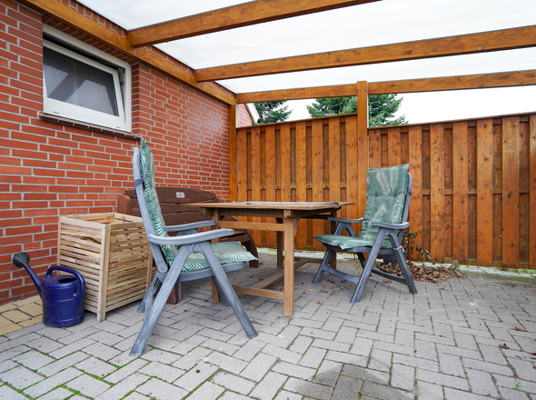 überdachte Terrasse