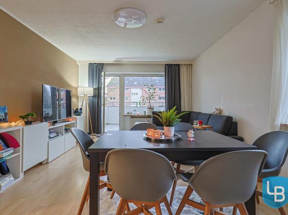 Freundliches Wohnzimmer