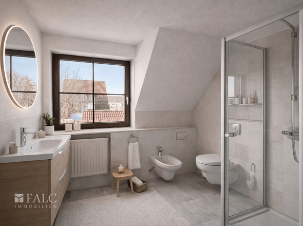 1.OG Badezimmer -  ( KI generiert)