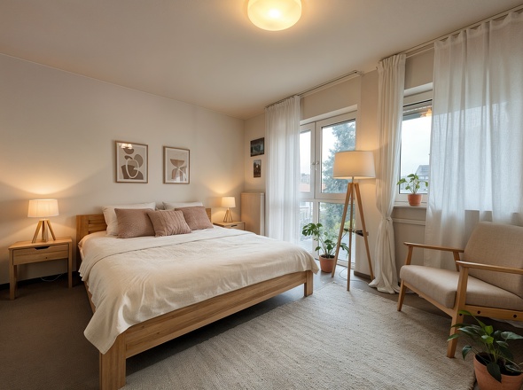 Schlafzimmer - (KI generiert)