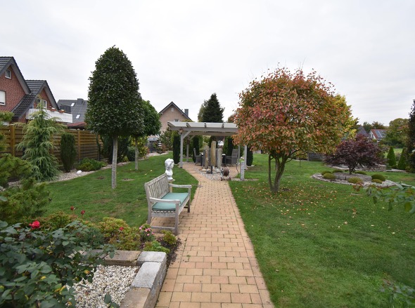 Gepflegtes Grundstück