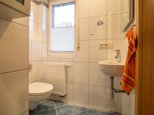 Erdgeschoss: Gästebad