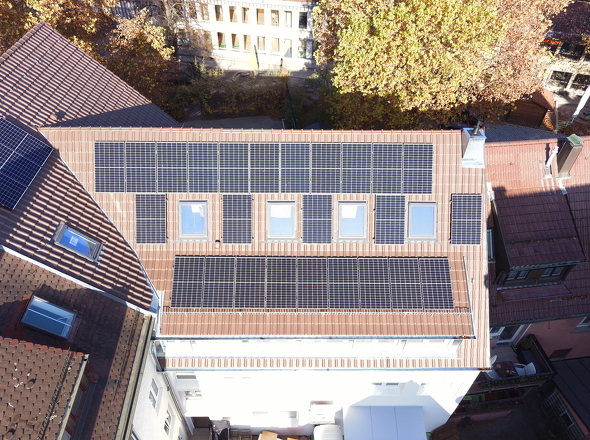 Dach Photovoltaik-Anlage