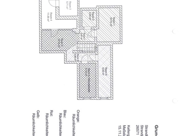 Grundriss Keller Juist