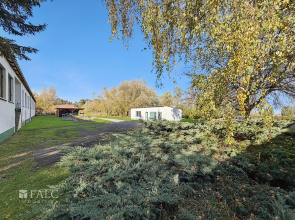 Grundstück Blick in Westen