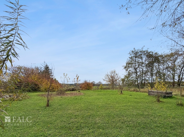 Grundstück Blick in Süd