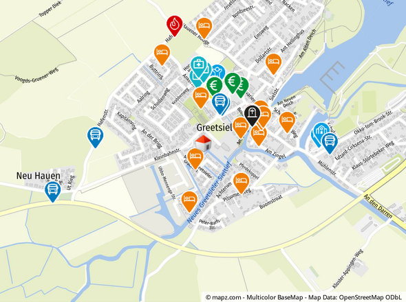 Geolyzer Kartenausschnitt