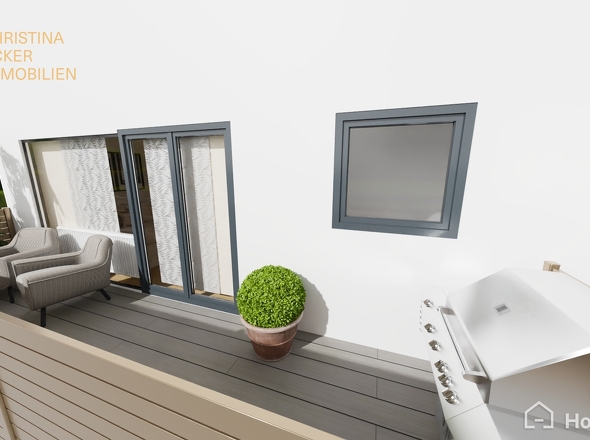 Visualisierung Balkon 1