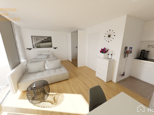 Visualisierung Wohnen - Kochen 3