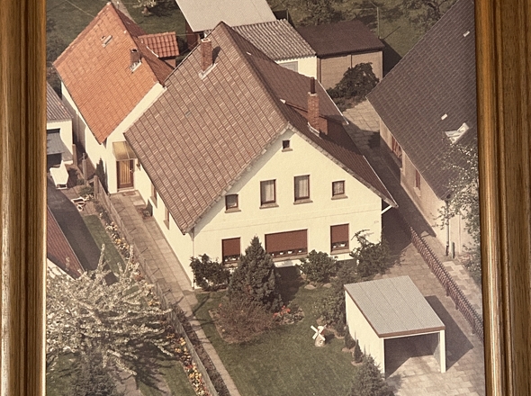 Ein Lufbild aus frühen Jahren 