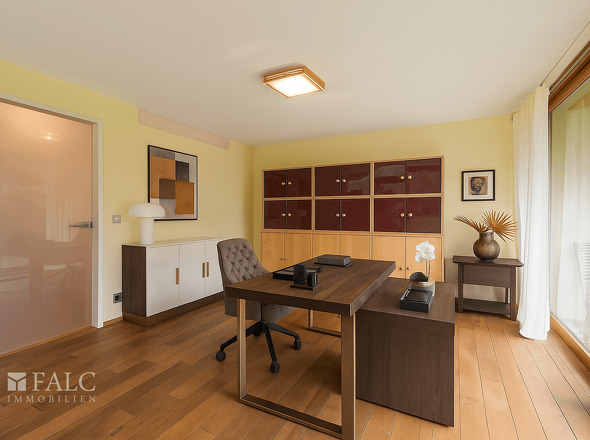 Einrichtungsbeispiel Arbeitszimmer