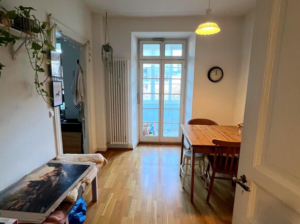 Esszimmer blick auf Loggia