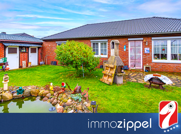 Hausansicht vom Garten