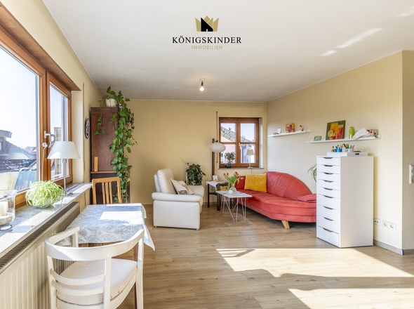 Lichtdurchfluteter Wohn- und Essbereich- offen und einladend