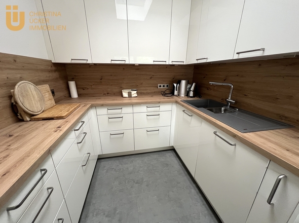 Küche mit Oberlicht