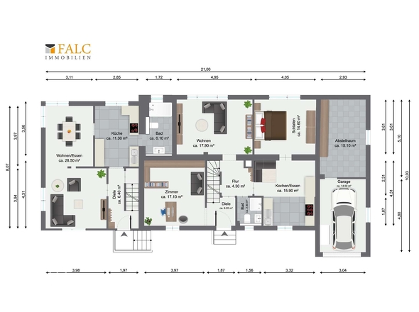 Grundriss Ergeschoss