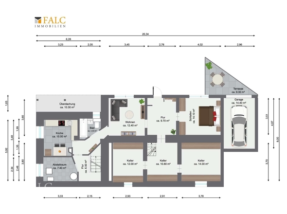Grundriss Kellergeschoss