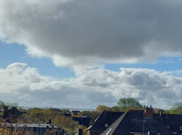 Ausblick Schlafzimmer Festland