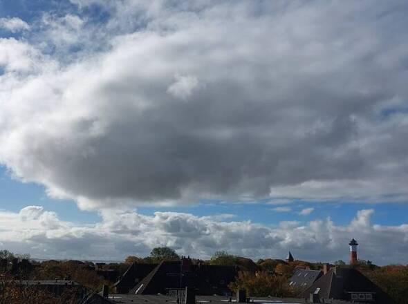 Ausblick Schlafzimmer Festland