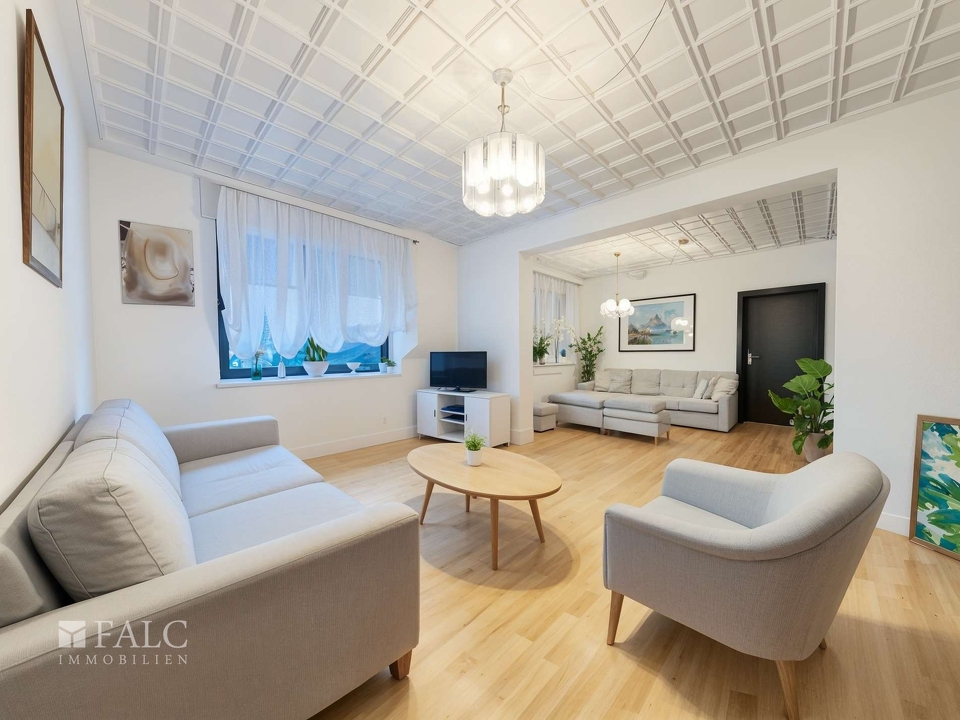 Wohnzimmer EG - Einrichtungsvorschlag