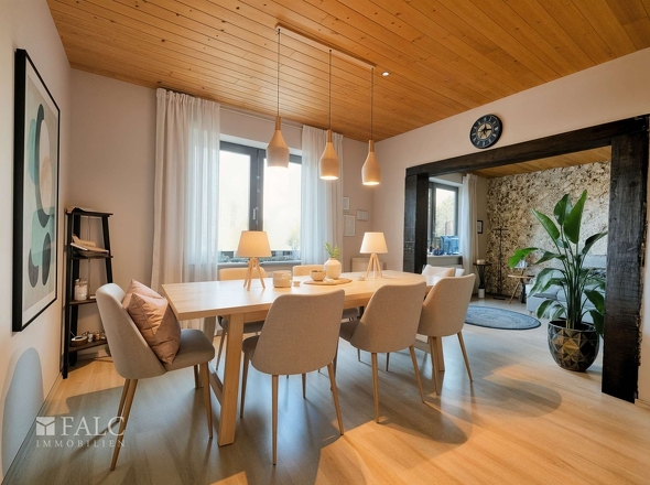 Esszimmer OG - Einrichtungsvorschlag