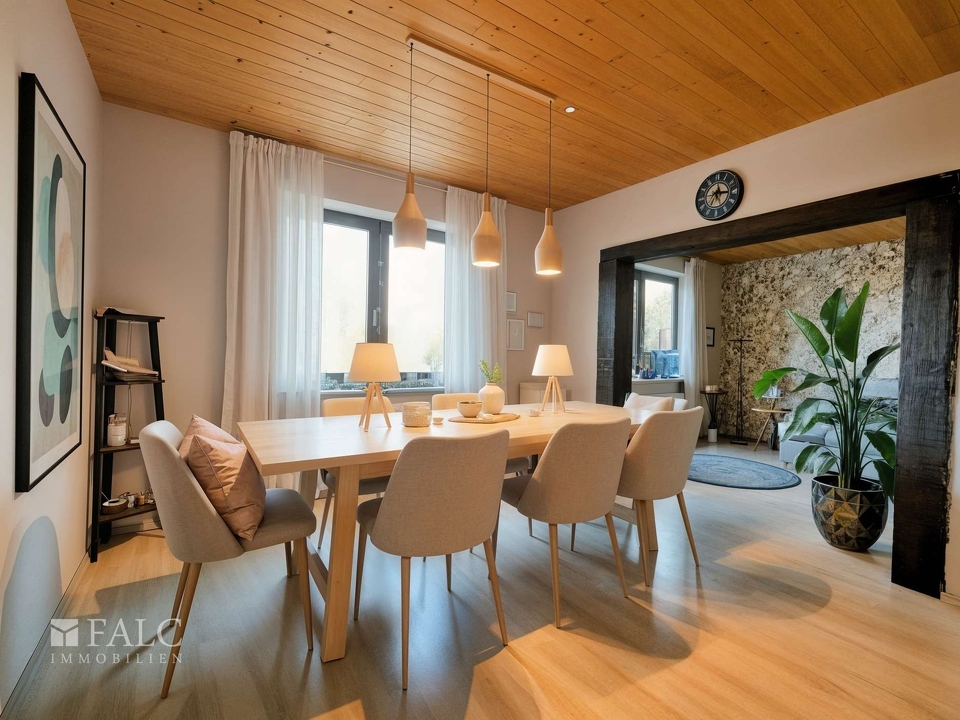 Esszimmer OG - Einrichtungsvorschlag