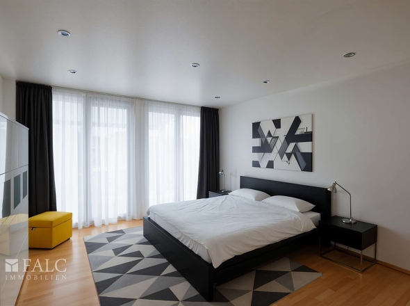 Schlafzimmer - Möblierungsbeispiel