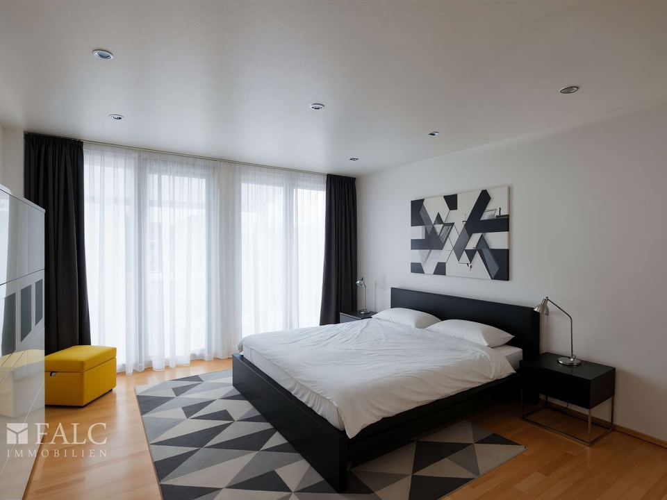 Schlafzimmer - Möblierungsbeispiel