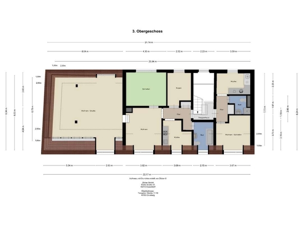 Grundriss Dachgeschoss
