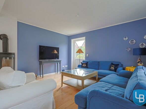 Wohnbereich mit Zugang zum Garten