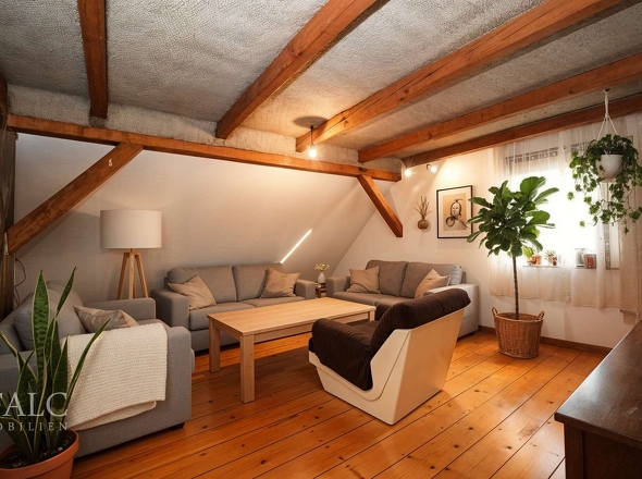 Gemütlich im Dachgeschoss