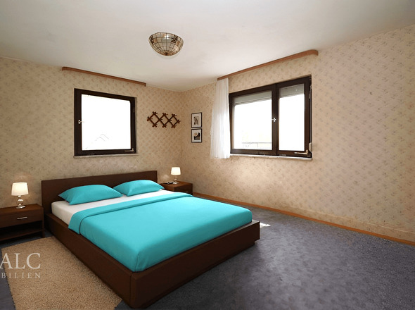 Elternschlafzimmer EG Vis.