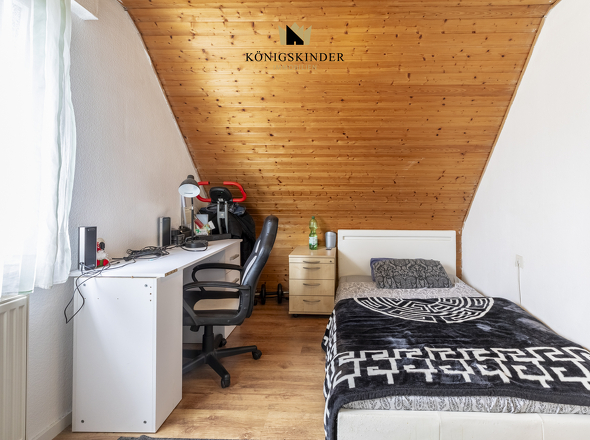 Ruhiges separates Schlafzimmer