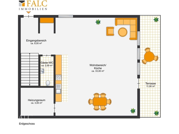 Grundriss Erdgeschoss