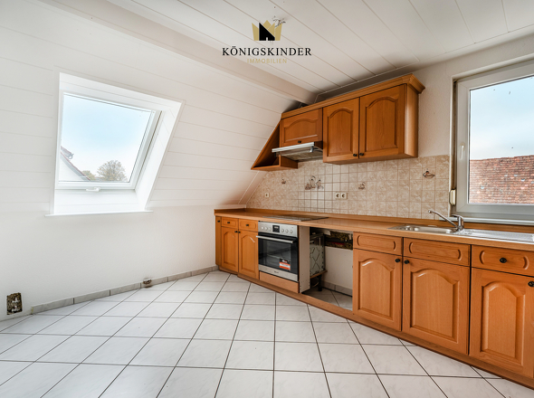 ...mit Platz für eine Eckbank...