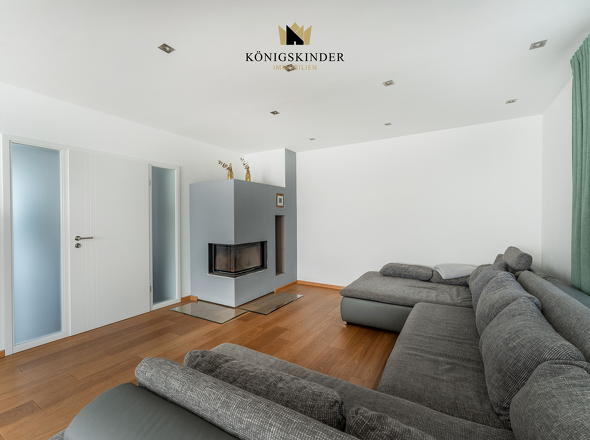 ...gemütlich mit Kaminofen...