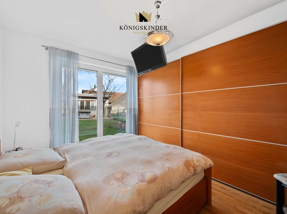 ...im Anschluss das Schlafzimmer...